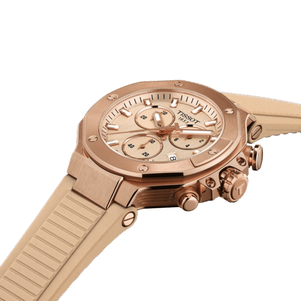 Montre Tissot T-Race Quartz Chronograph 38mm dorée