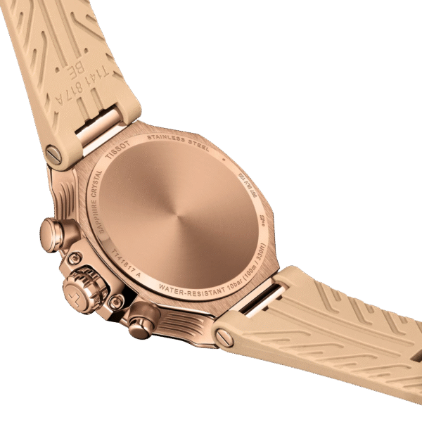 Montre Tissot T-Race Quartz Chronograph 38mm, dorée