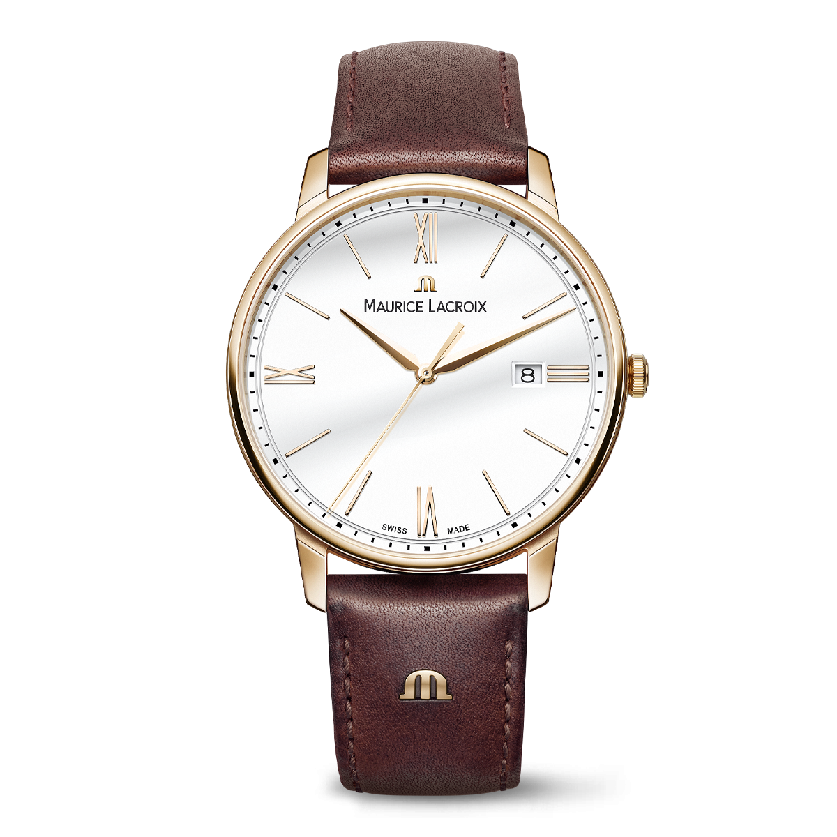 Montre Maurice Lacroix Eliros Date 40mm cadran blanc