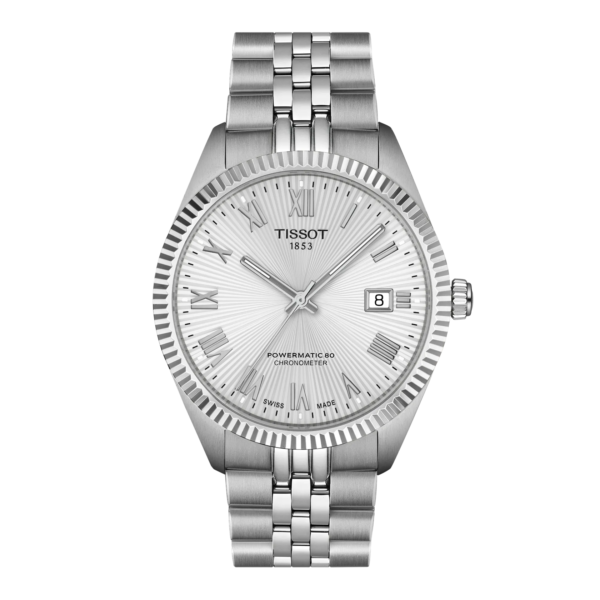 Montre Tissot Ballade 39mm, cadran argenté