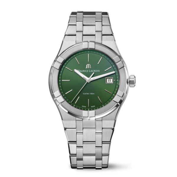 maurice lacroix aikon quartz 40mm ai1108-ss002-630-1