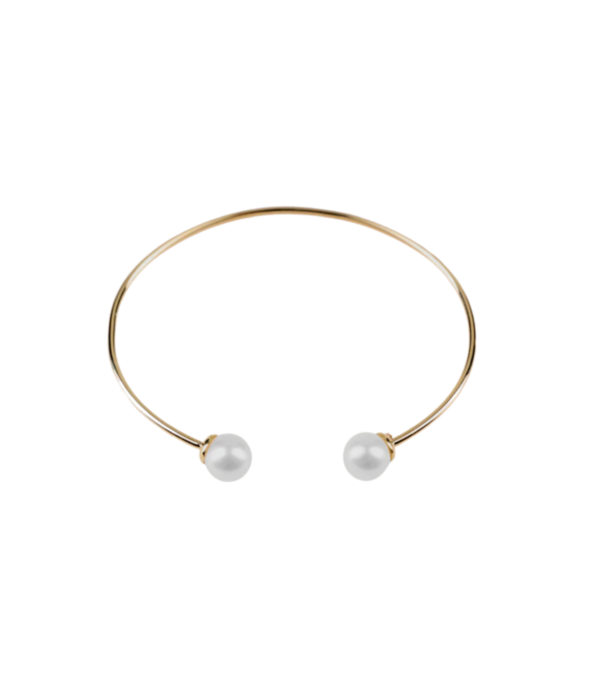 Armband Filo Di Luna Gelbgold 750/18 kt. mit 2 Süßwasserperlen