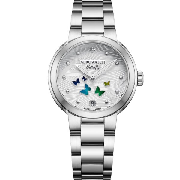 Aerowatch Harmonie Butterfly Lady acier