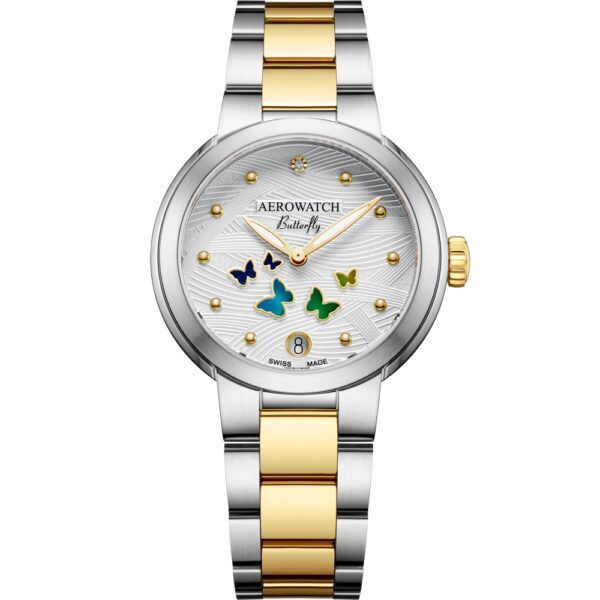 Aerowatch Harmonie Butterfly Lady Bicolore