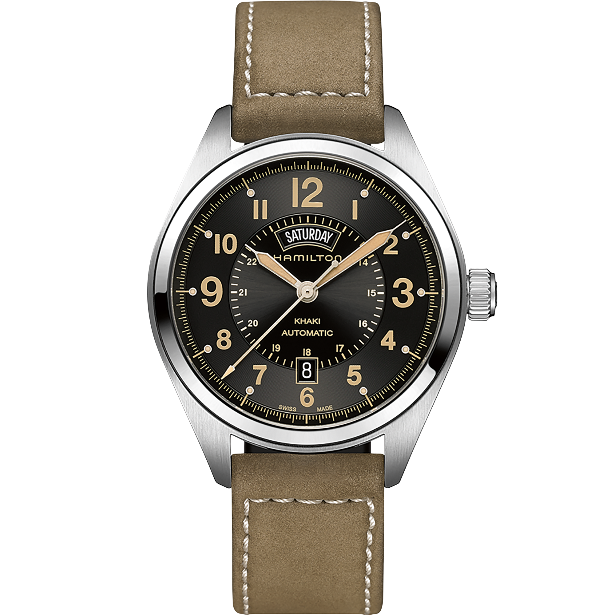 Hamilton Khaki Field Day Date Auto Automatic 42mm H70505833