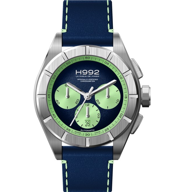 H992 H3 Blue+Green+Silver Auto 44mm