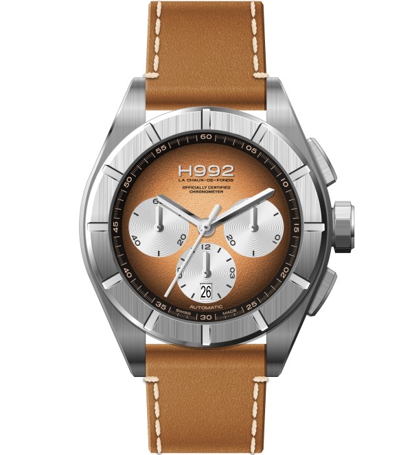 H992 H3 Bronze+Silber Auto 44mm