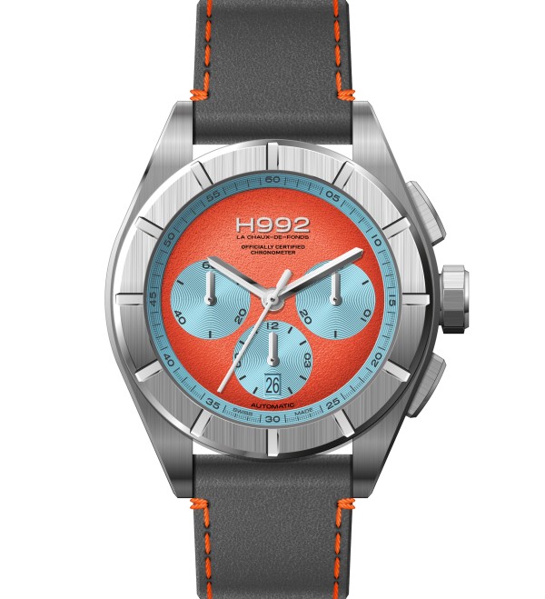 H992 H3 Orange+Silber Auto 44mm
