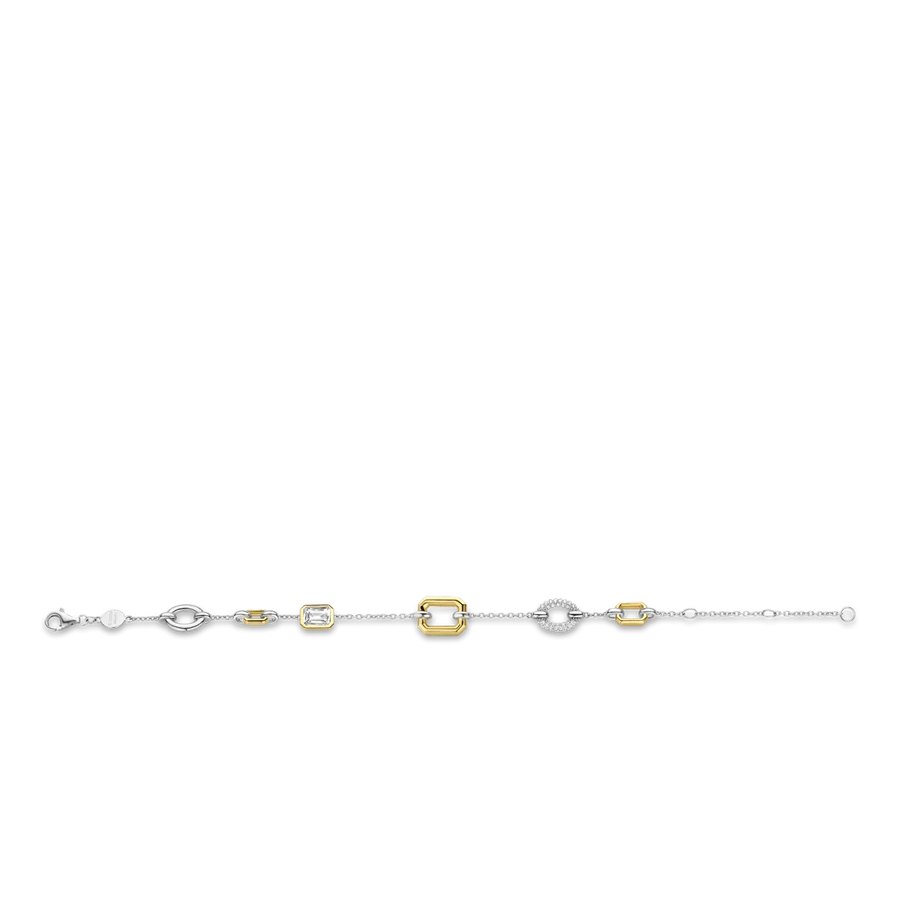 TI SENTO – Armband 925 Silber, gelbgoldplattiert – Bild 2