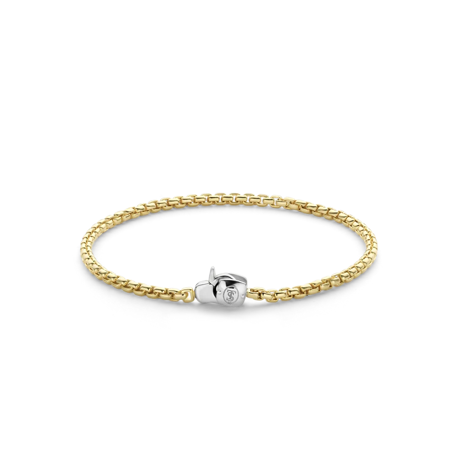TI SENTO – Armband 925 Silber, gelbgoldplattiert