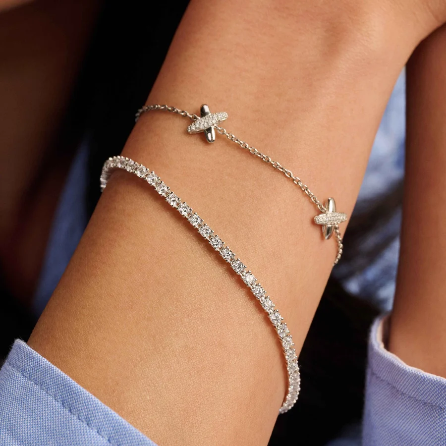 TI SENTO – Armband 925 Silber, gelbgoldplattiert – Bild 4