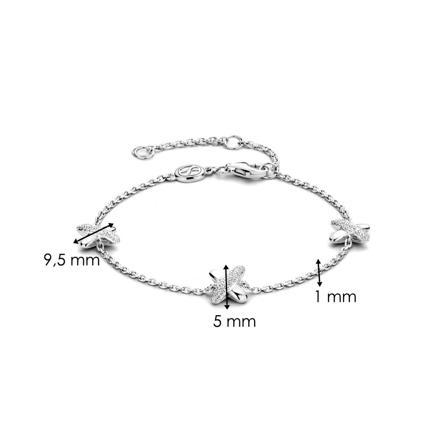 TI SENTO – Armband 925 Silber, gelbgoldplattiert – Bild 3