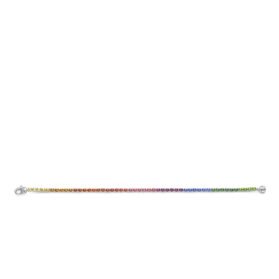TI SENTO – Armband 925 Silber mit farbigen Zirkonia – Bild 3