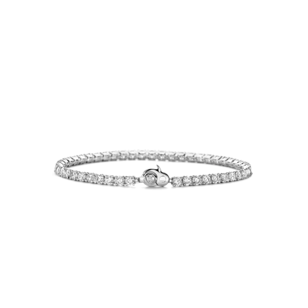 TI SENTO - Armband 925 Silber mit weißen Zirkonia