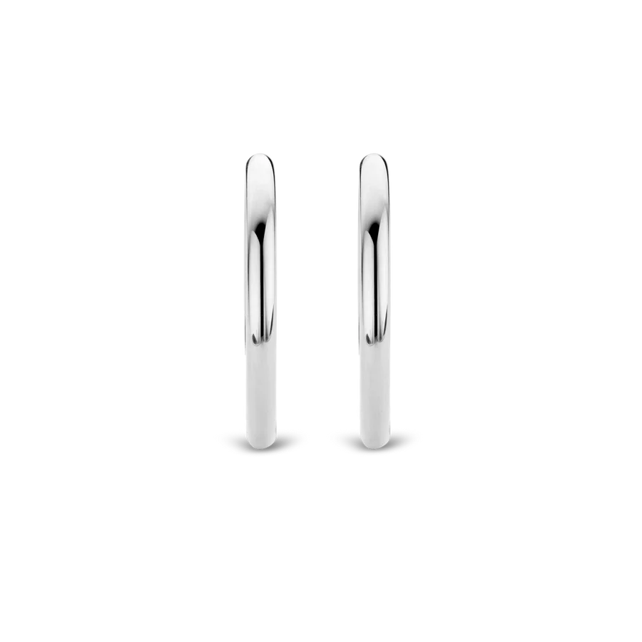 TI SENTO Klassische Creolen aus 925er Silber 30 mm – Bild 2