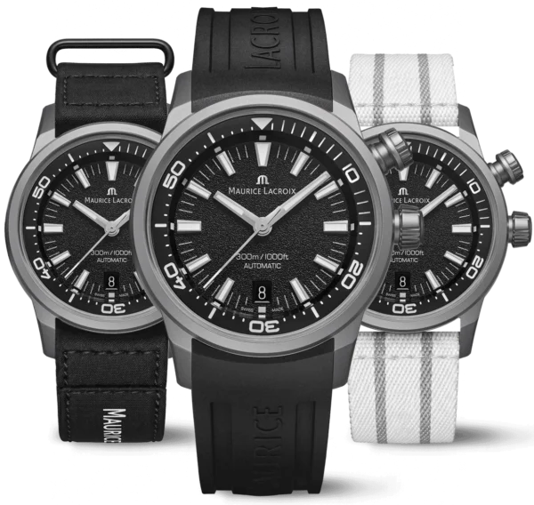 Maurice Lacroix PONTOS S DIVER à bracelets variés