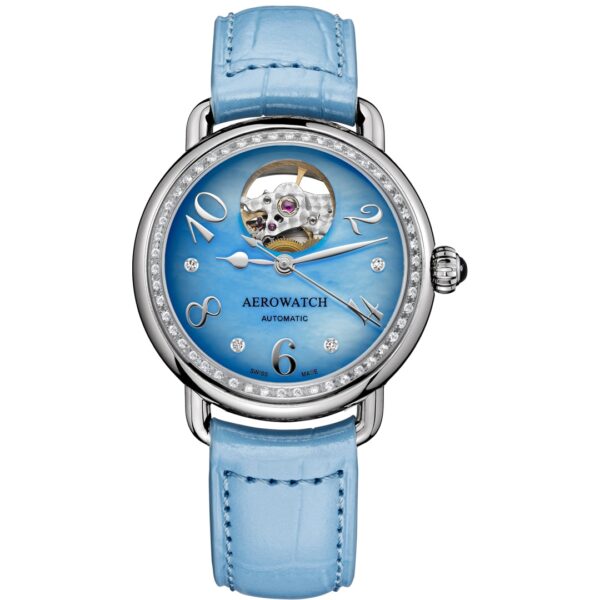 Aerowatch 1942 Lady Elegance Automatic Diamonds 35mm